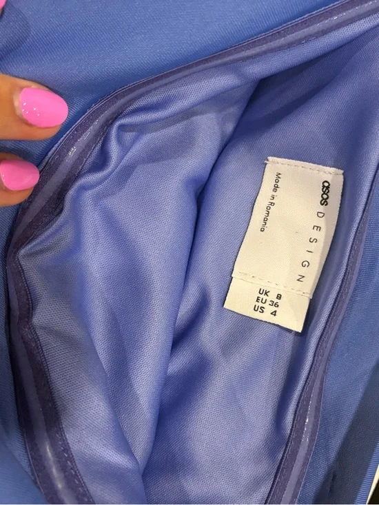 ASOS Design blue dress - Picture 8 of 8